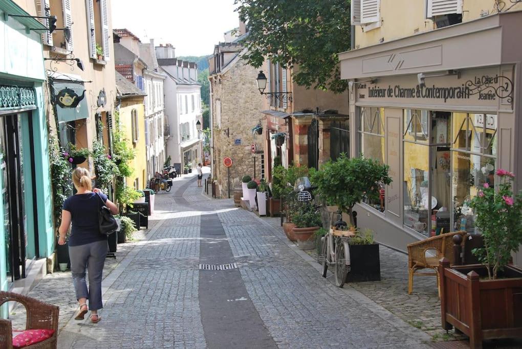 Chez Laurette - Charming Apartment In Historic Village Near Versailles مارلي لو روا المظهر الخارجي الصورة